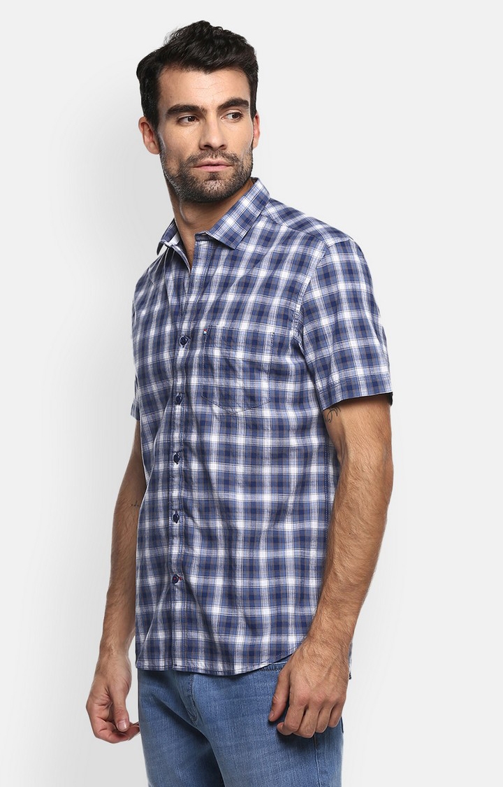 RED CHIEF | Men's Multicolour Cotton Checked Casual Shirts 1