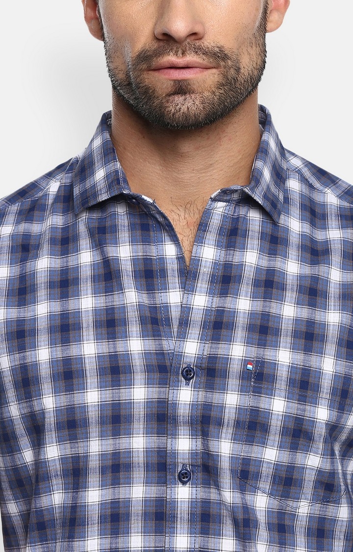 RED CHIEF | Men's Multicolour Cotton Checked Casual Shirts 3