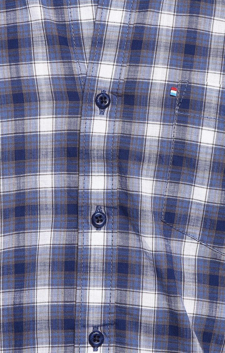 RED CHIEF | Men's Multicolour Cotton Checked Casual Shirts 4