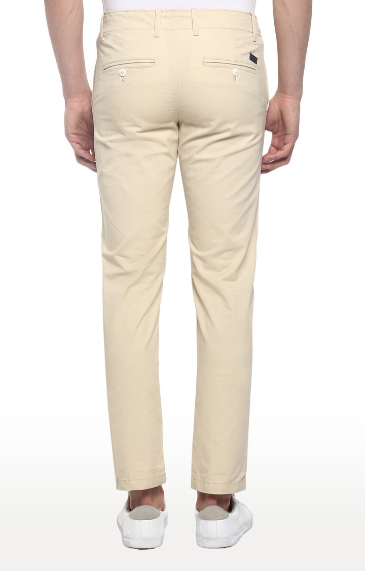 RED CHIEF | Men's White Cotton Blend Trousers 3