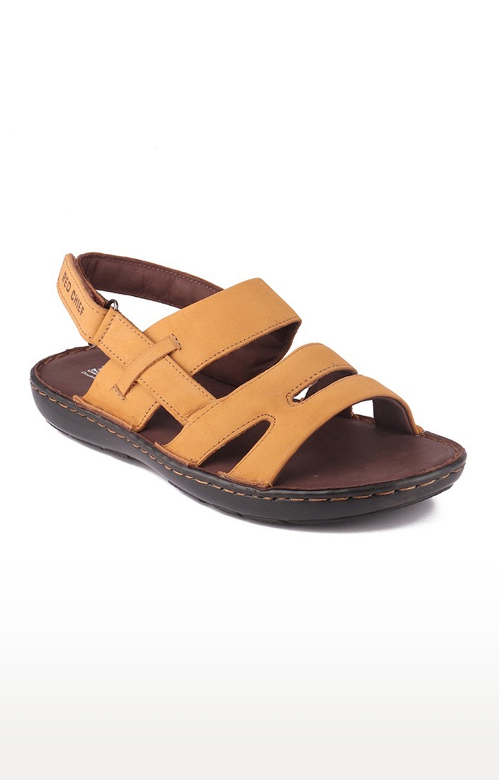 Leather Daily wear Red Chief Sandal at Rs 560/pair in Agra | ID: 23363573962