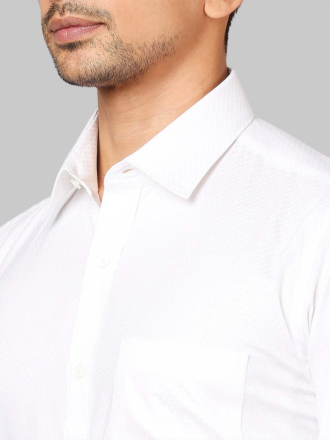 Raymond White Formal Shirt