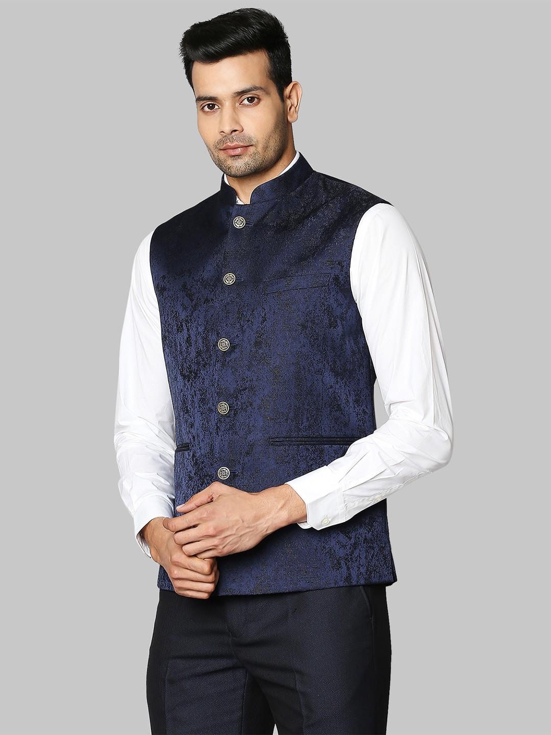 Raymond Dark Blue Waistcoat