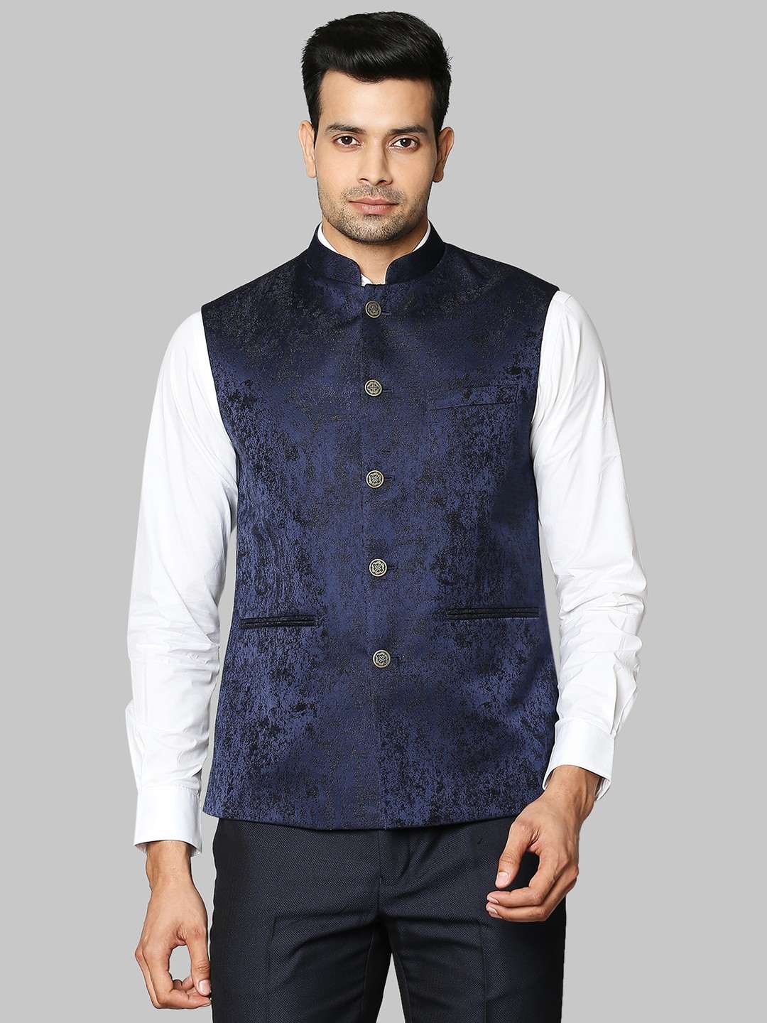 Raymond Dark Blue Waistcoat