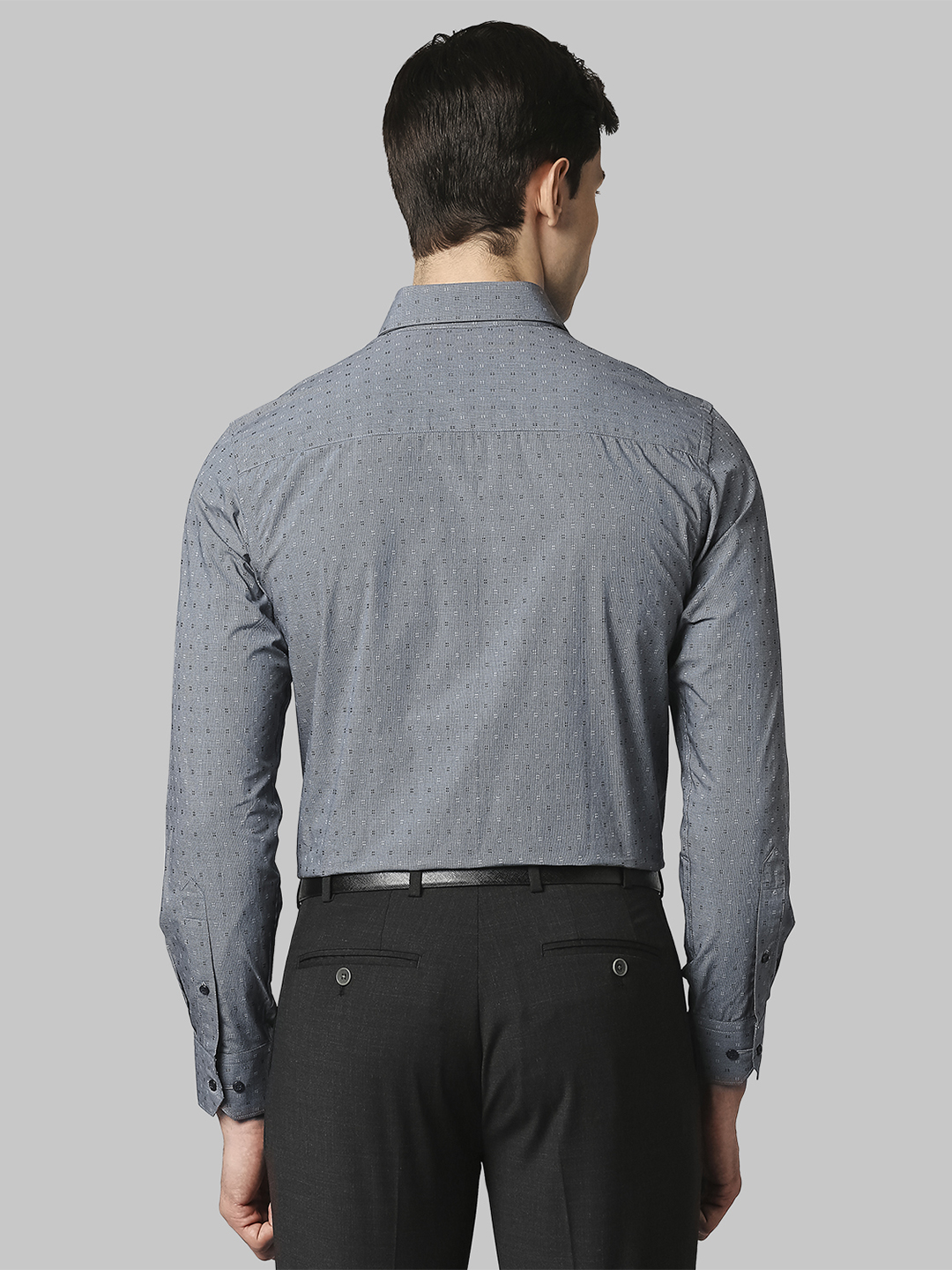 Raymond Dark Grey Formal Shirt