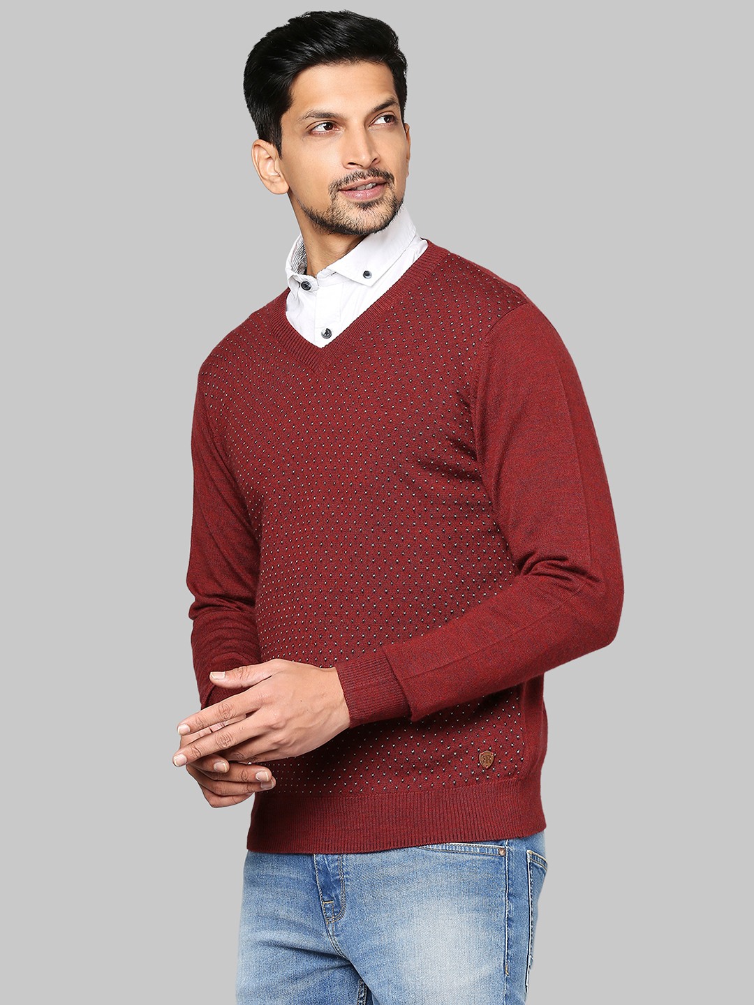 Raymond merino sale wool sweater