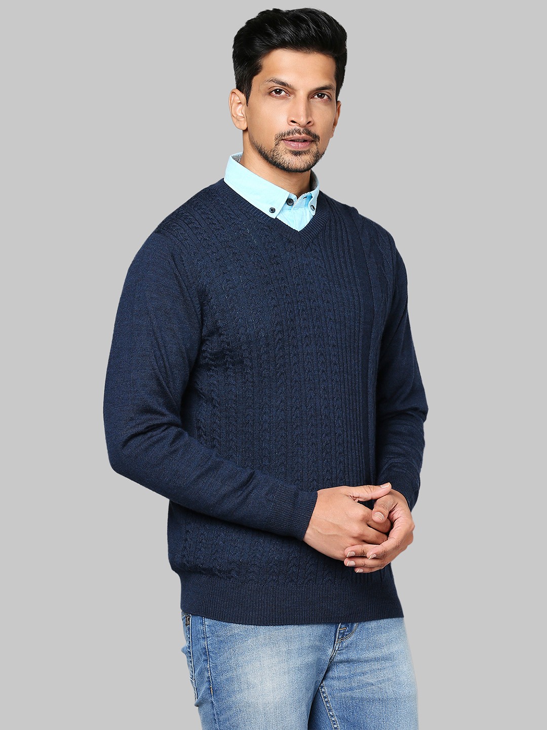 Raymond merino wool sweater best sale
