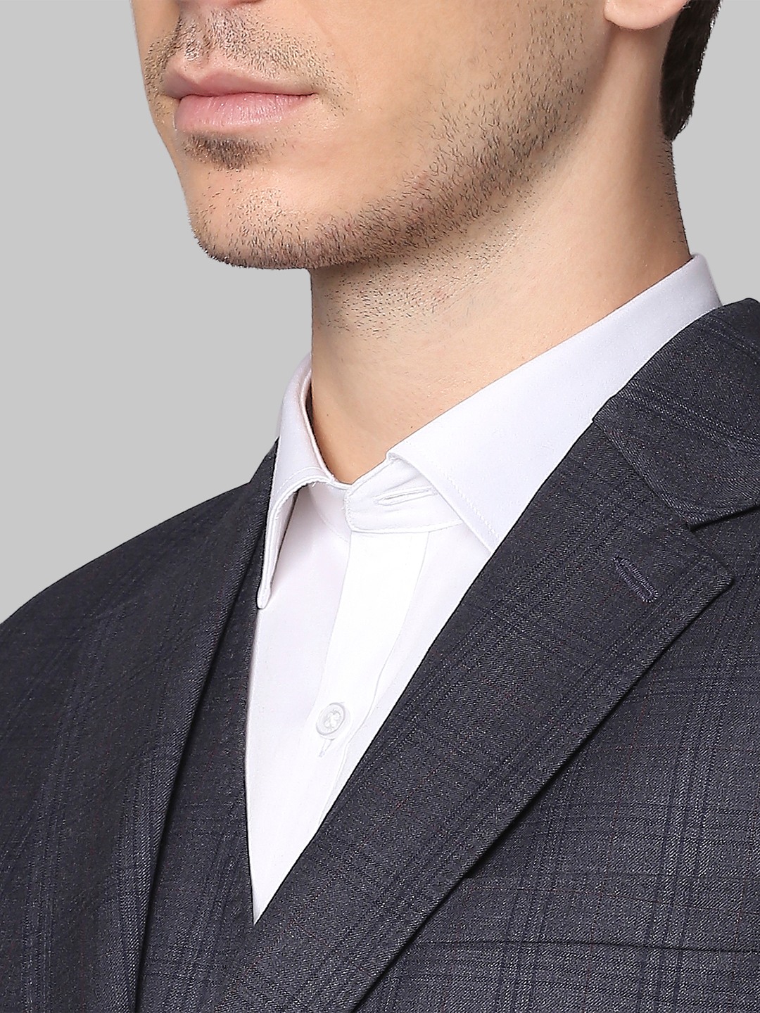 Park Avenue Grey Bandhgala