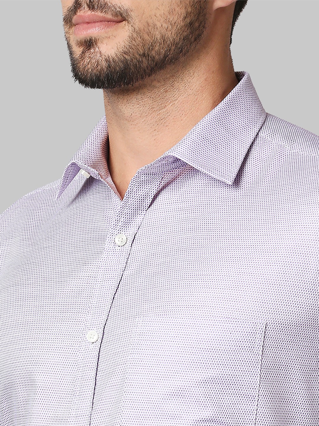 Park Avenue Medium Violet Formal Shirt