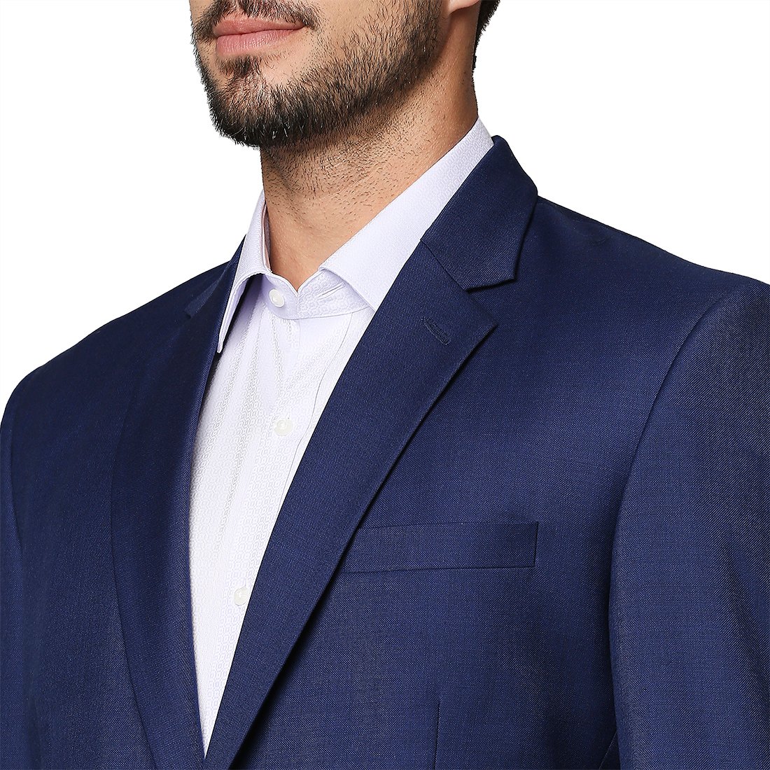 Raymond Dark Blue Bandhgala