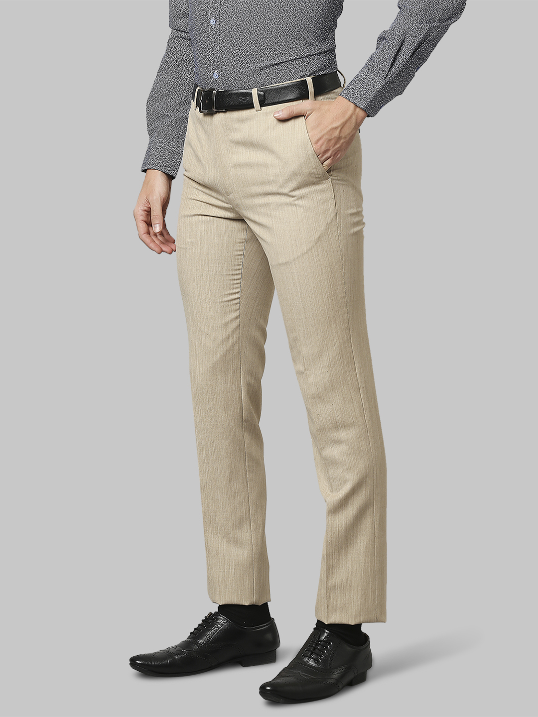 Raymond Beige Chinos For Men