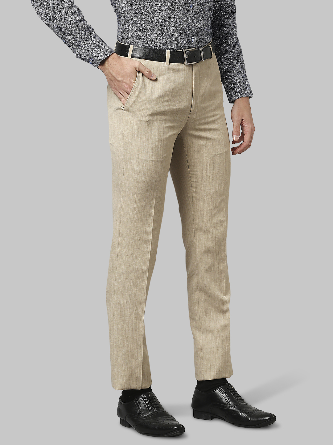 Raymond Beige Chinos For Men