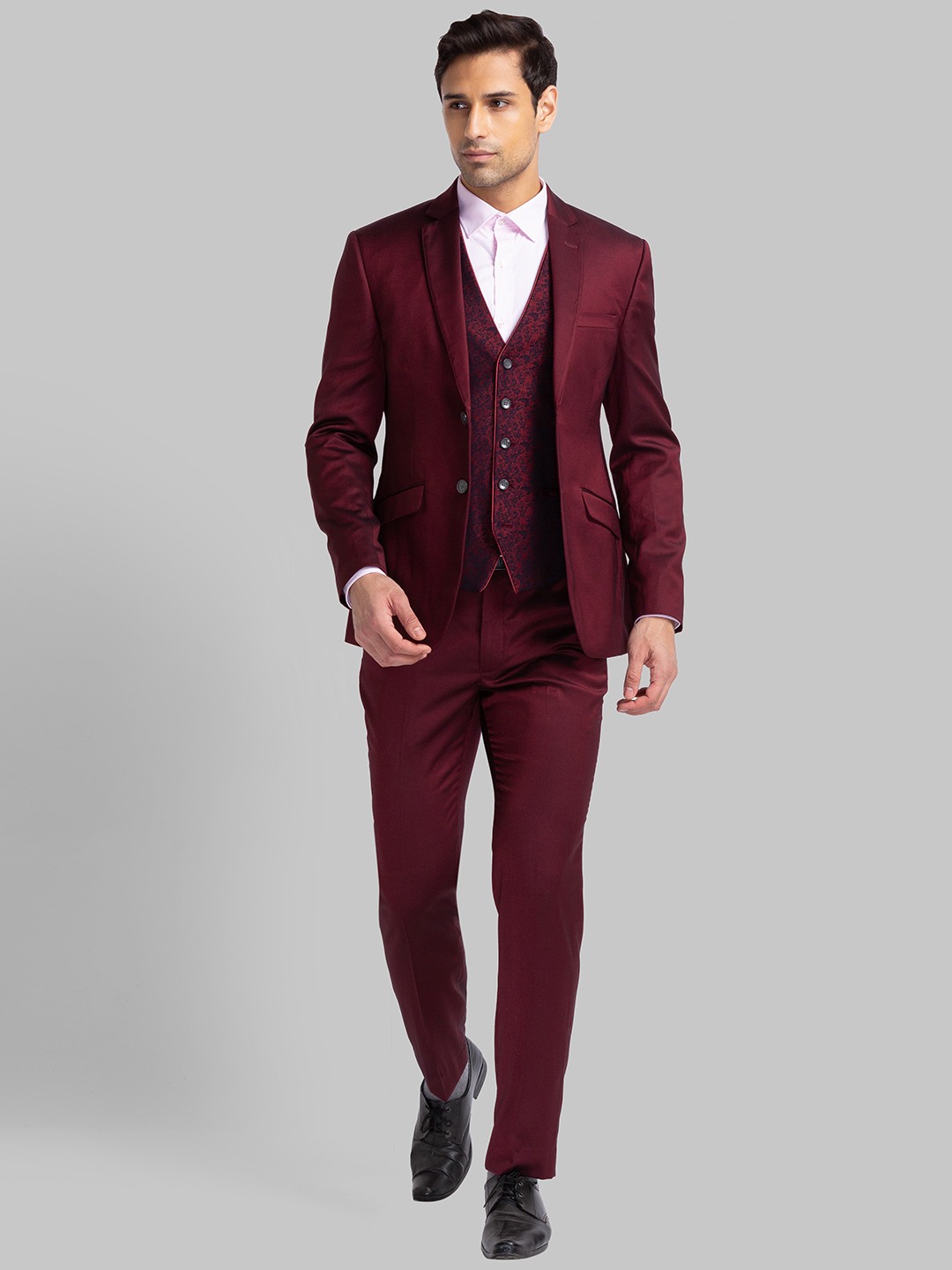Park Avenue Dark Maroon Suit