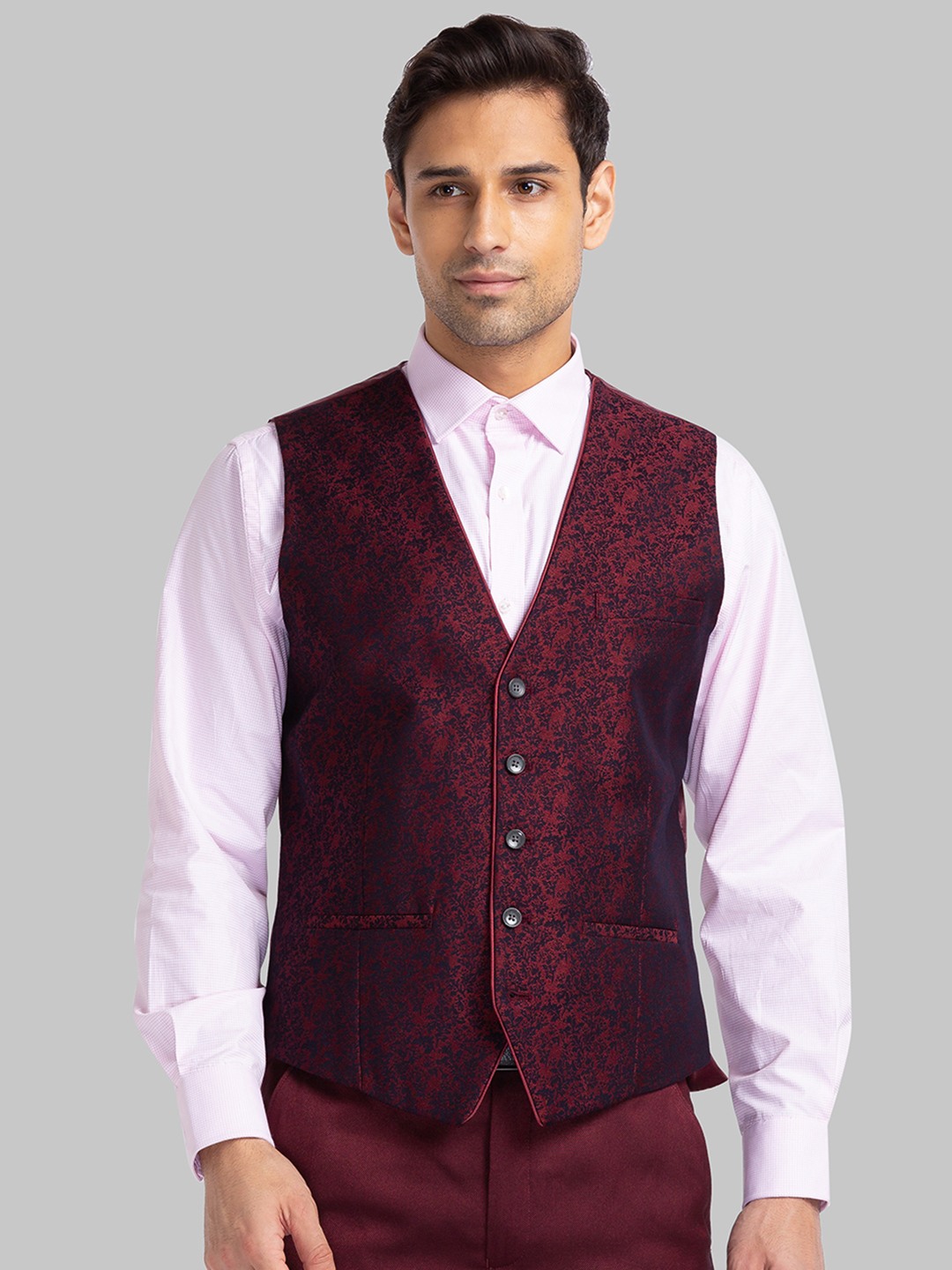 Park Avenue Dark Maroon Suit