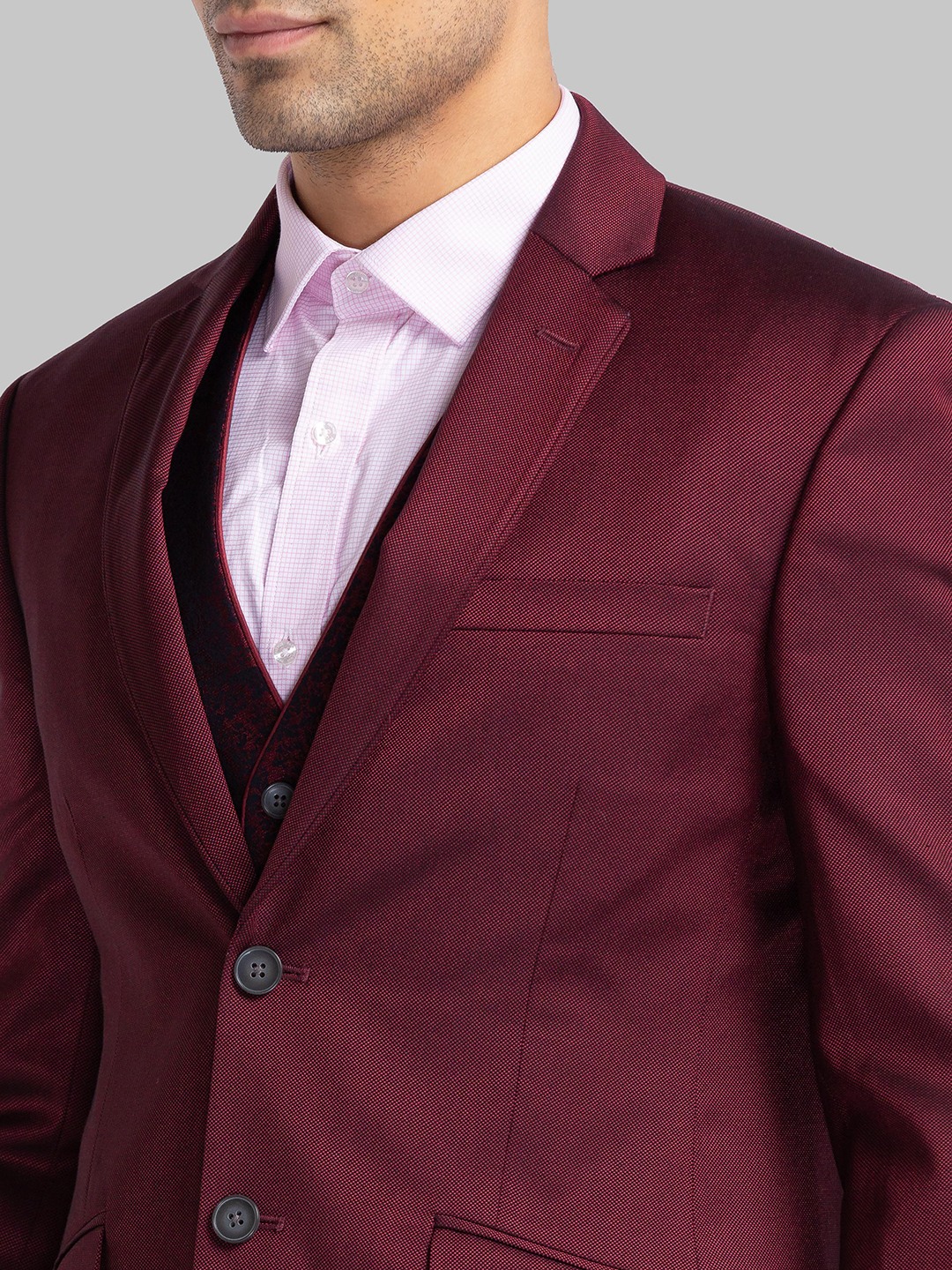 Park Avenue Dark Maroon Suit