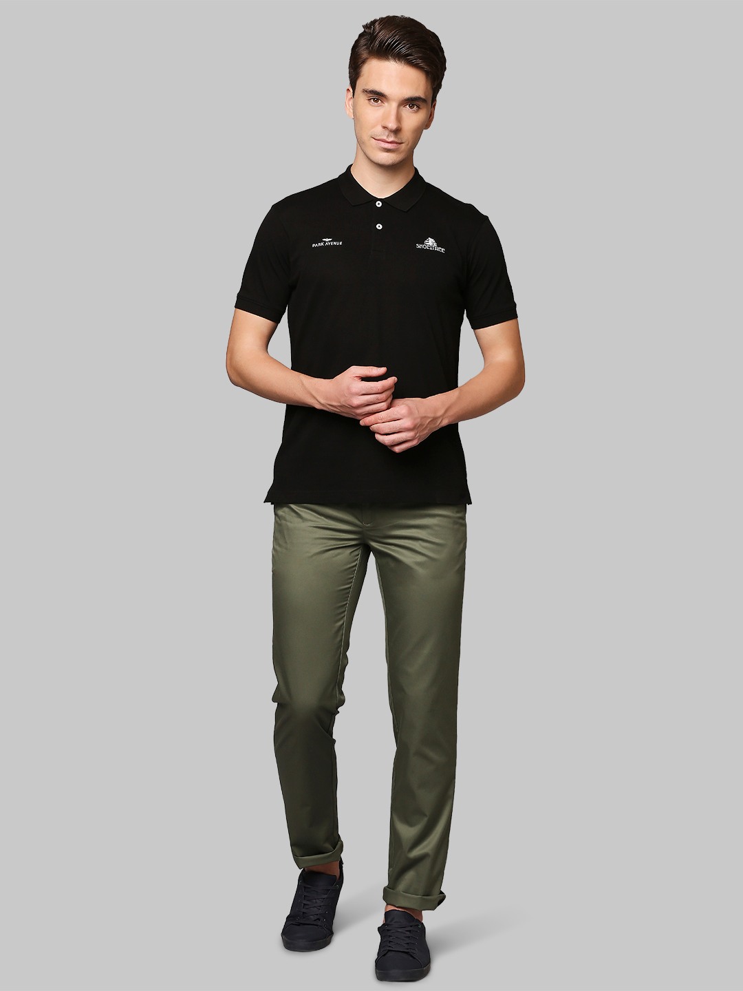 Park Avenue Dark Green Trousers