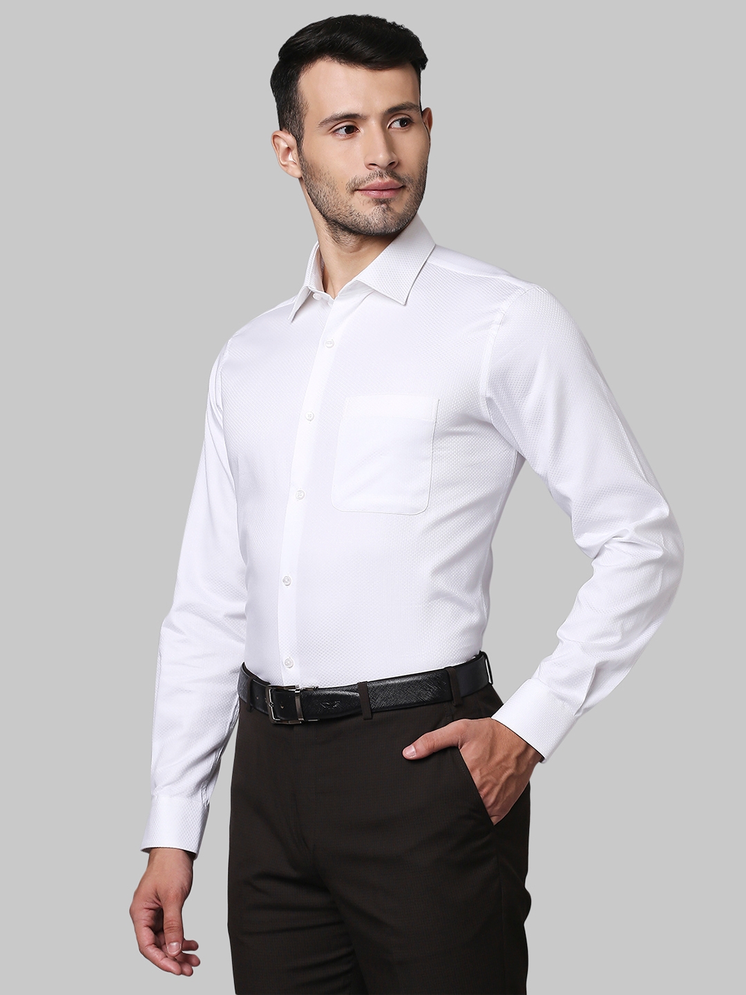 Raymond | Raymond White Formal Shirt For Men 2