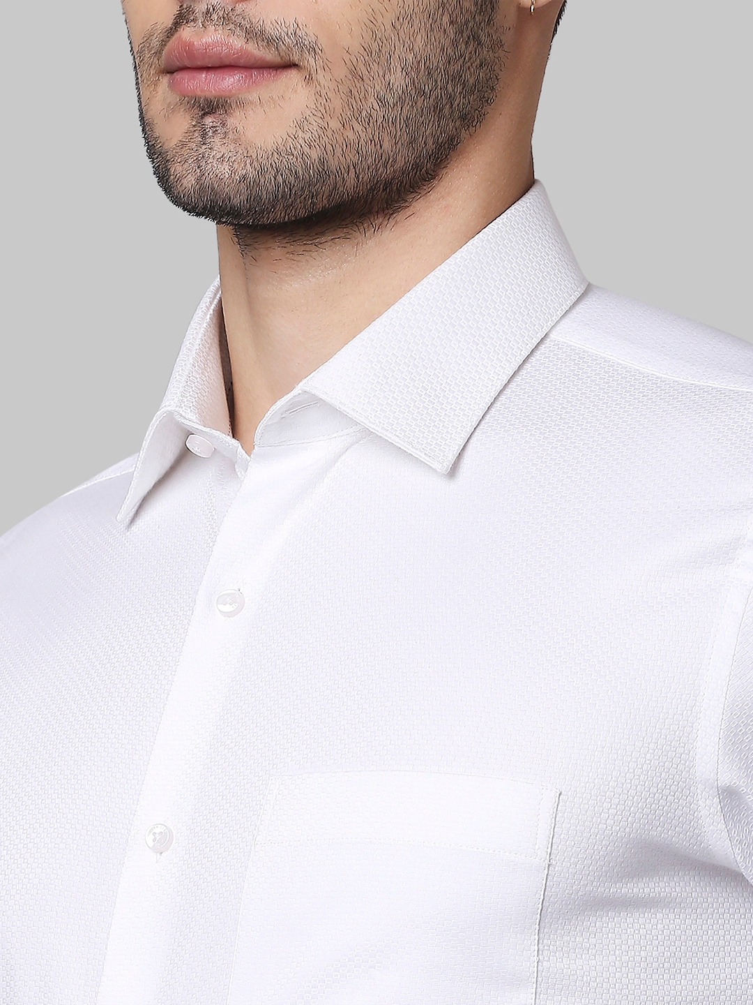 Raymond | Raymond White Formal Shirt For Men 5