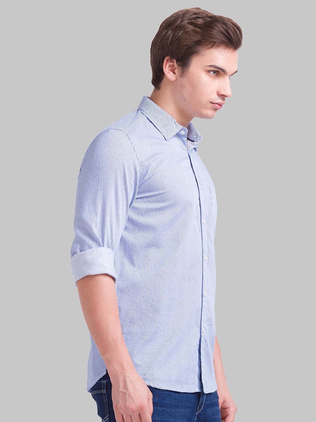 PARX | Parx Men Blue Formal Shirt 2