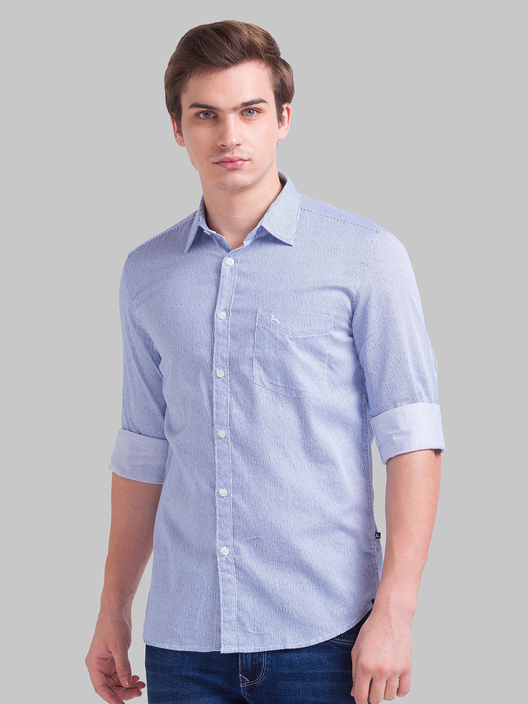 PARX | Parx Men Blue Formal Shirt 1