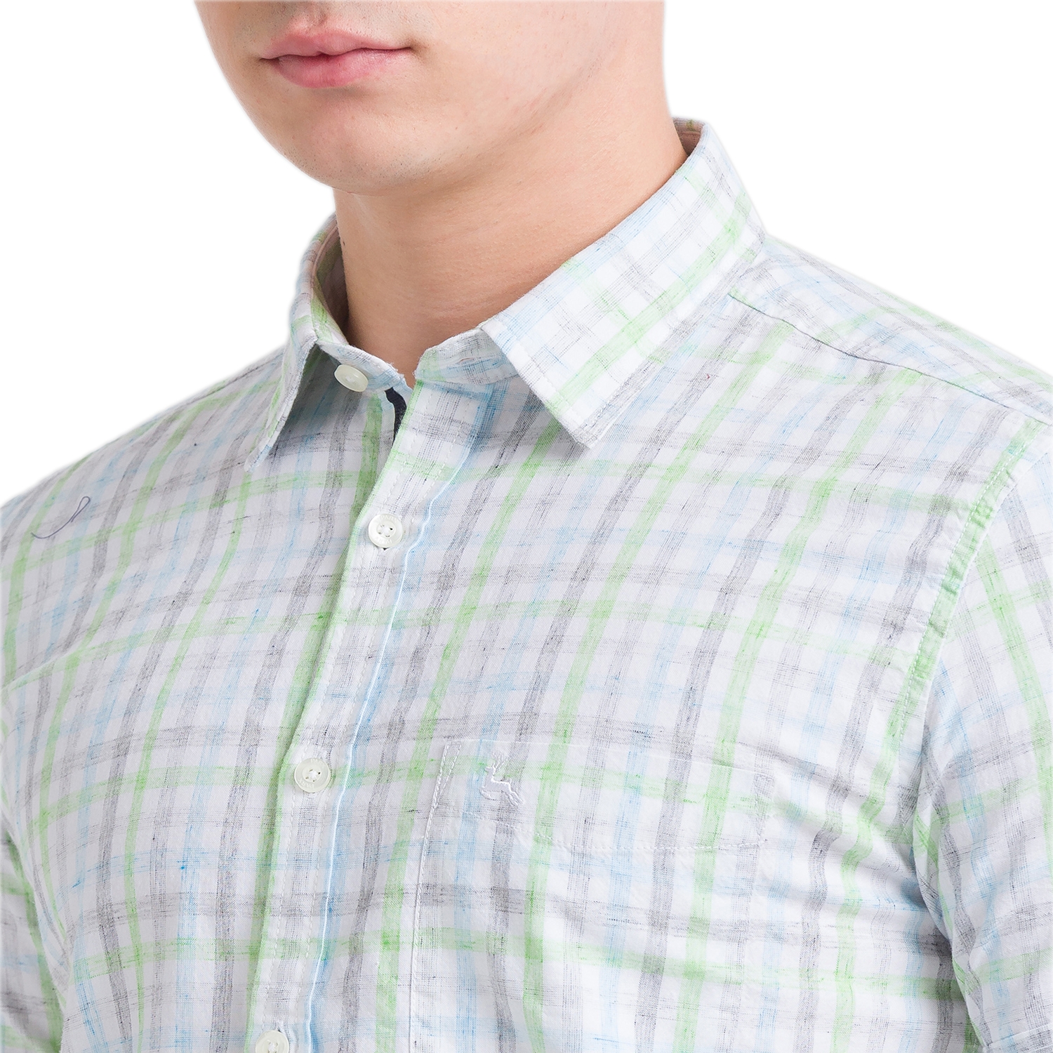 PARX | Parx Men Green Formal Shirt 5