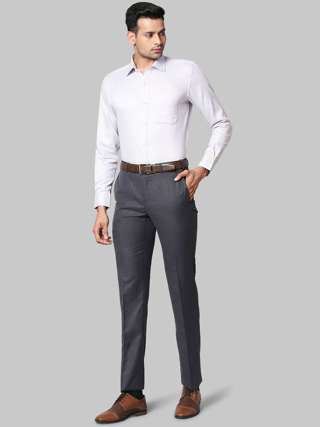 Raymond Grey Chinos For Men