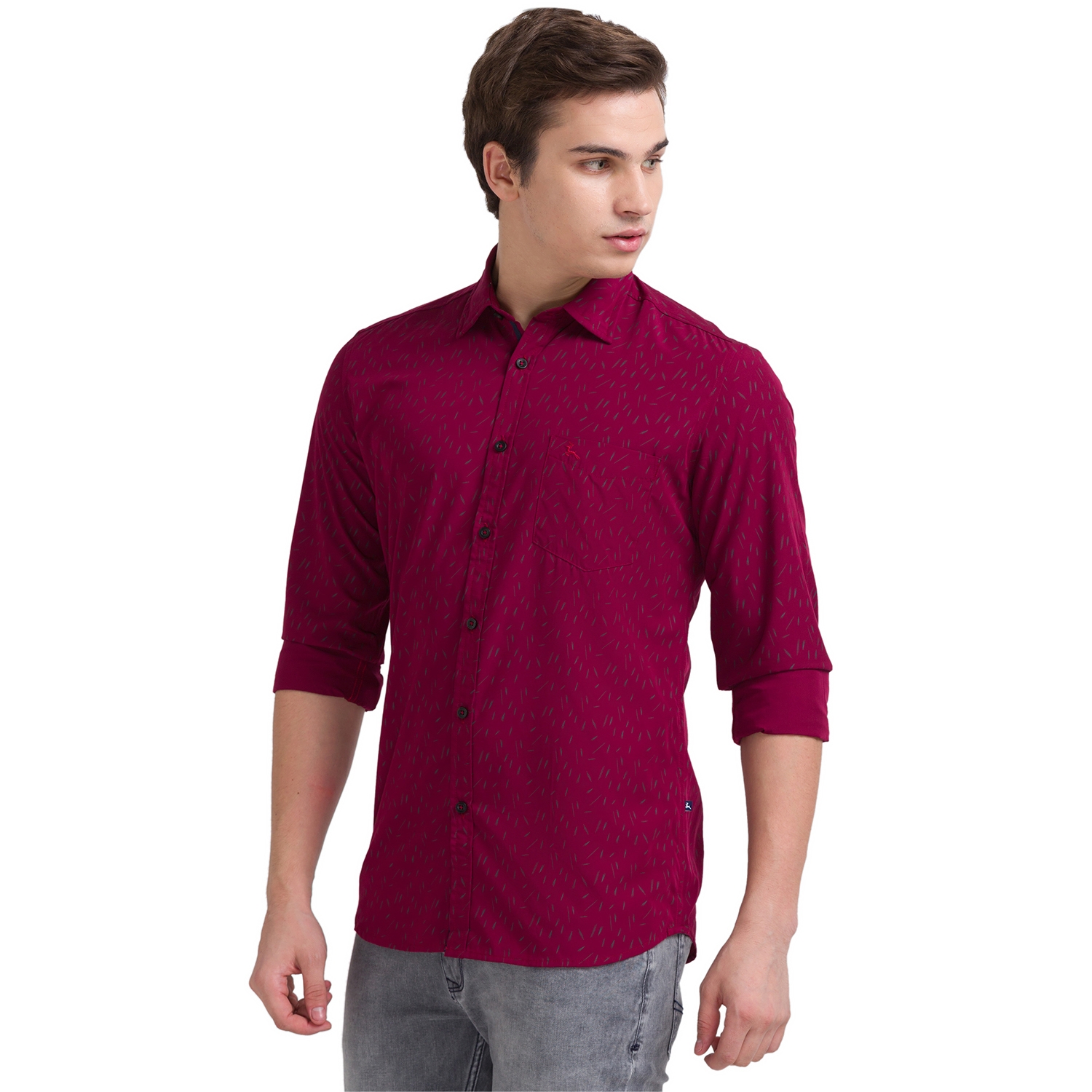 PARX | Parx Men Red Formal Shirt 1