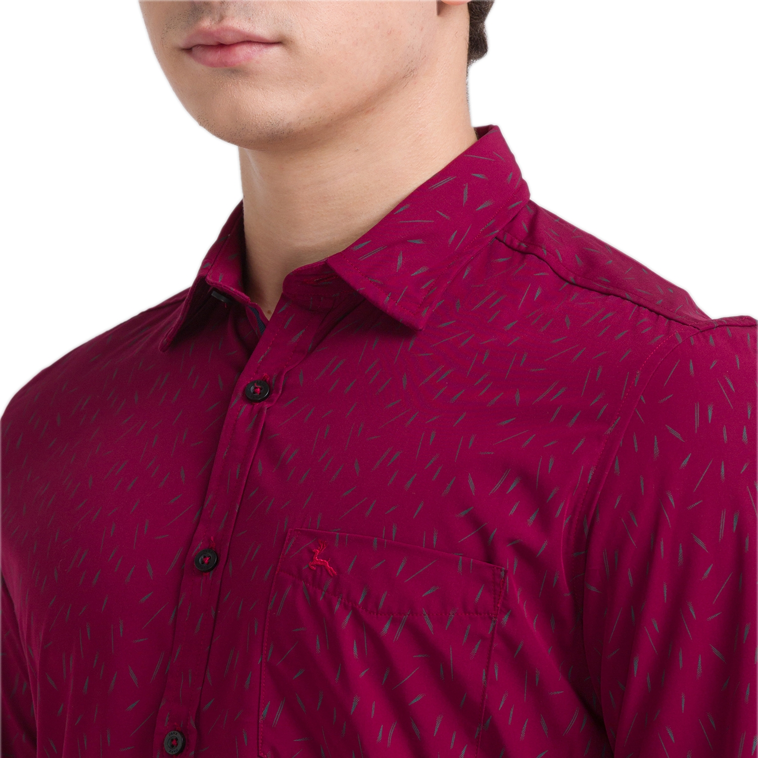 PARX | Parx Men Red Formal Shirt 4