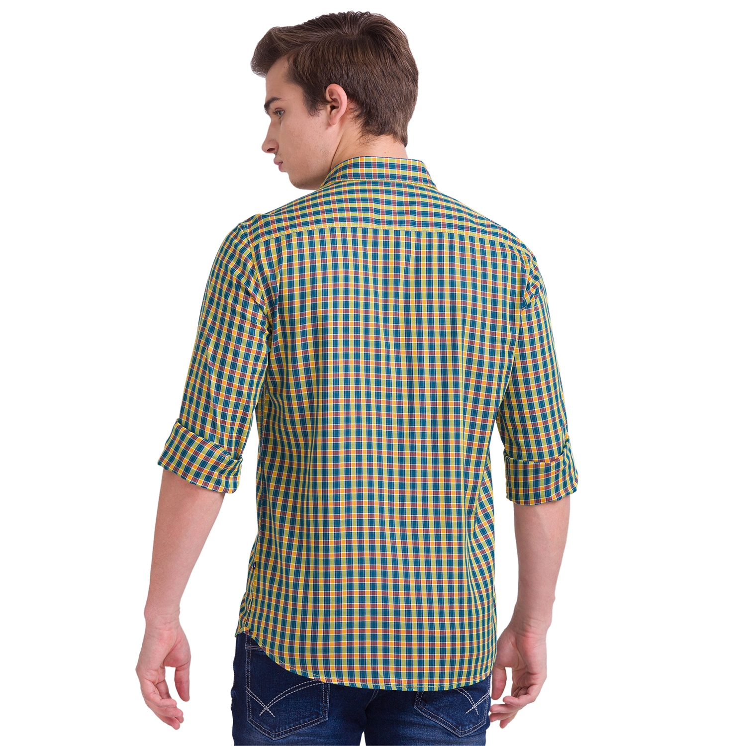 PARX | Parx Men Green Formal Shirt 3