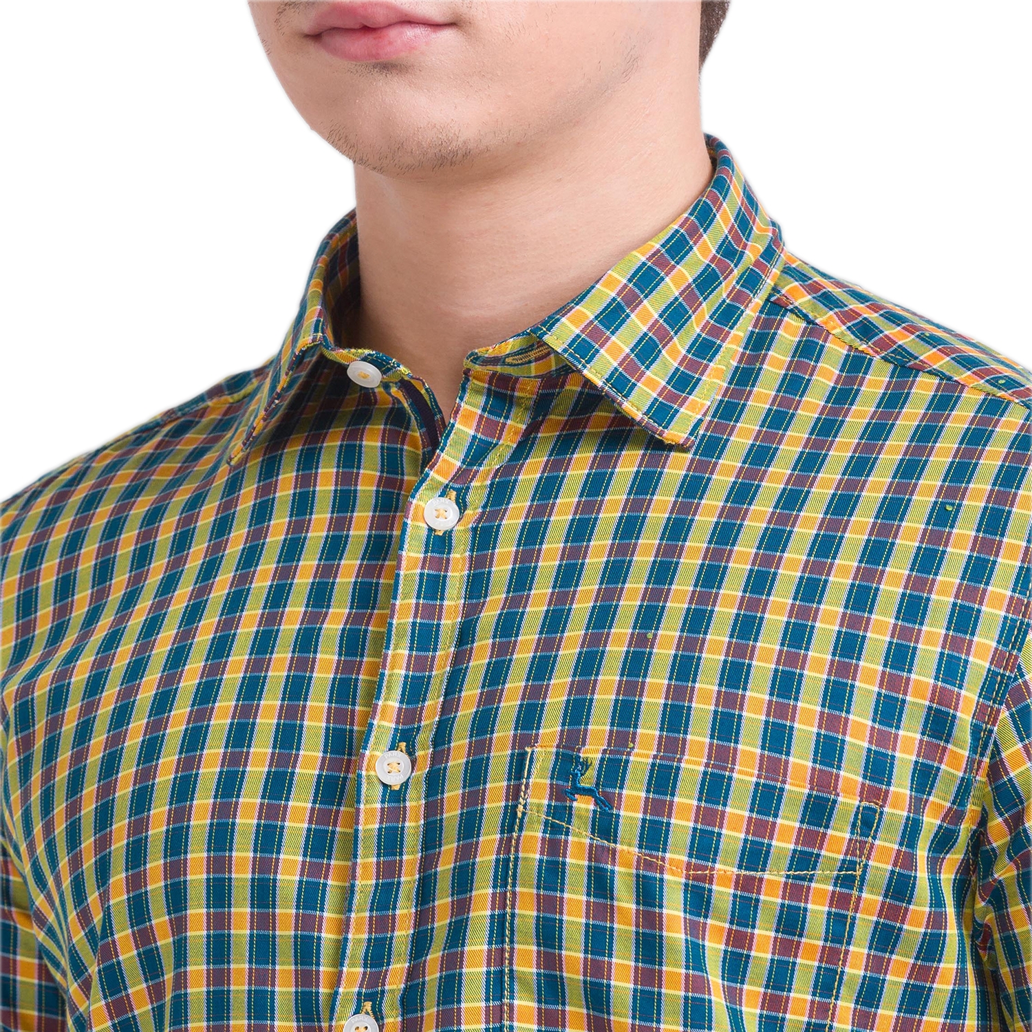PARX | Parx Men Green Formal Shirt 5