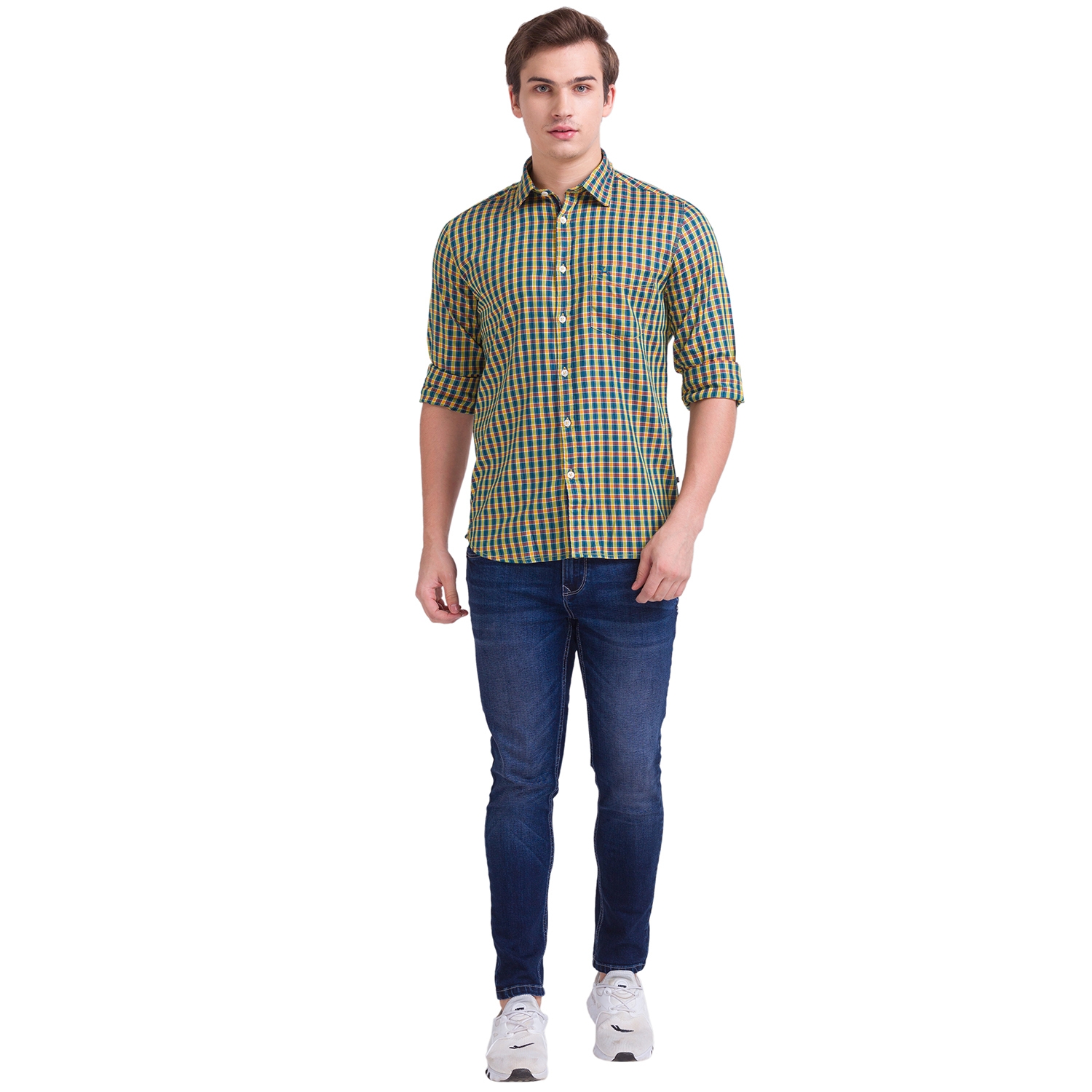 PARX | Parx Men Green Formal Shirt 4