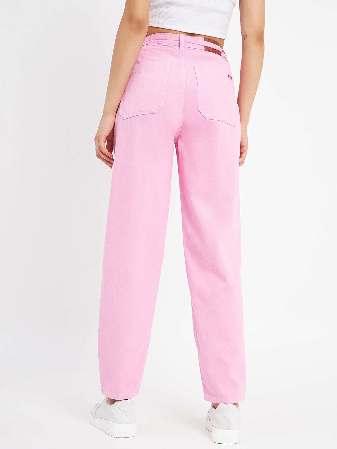 MADAME LADIES WESTERN JEANS M3S24222 031 PINK