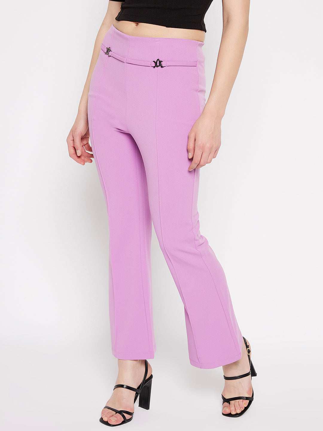 MADAME LADIES WESTERN PANTS M3S27007 024 MAUVE