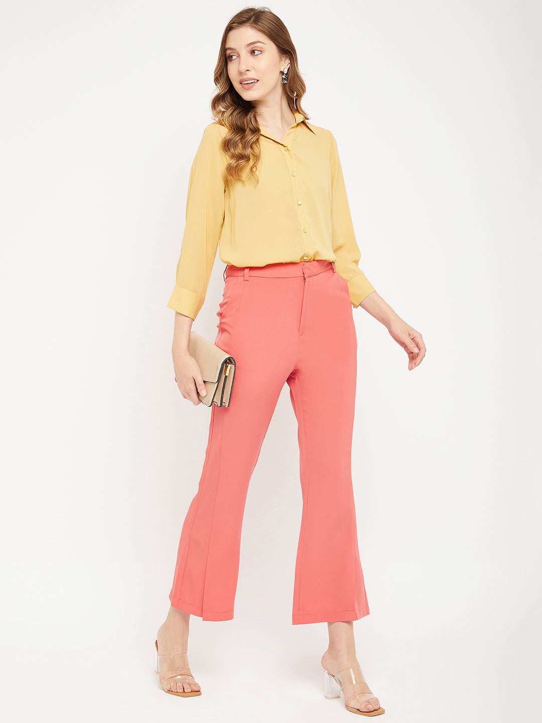 MADAME LADIES WESTERN PANTS M3S27055 999 CORAL
