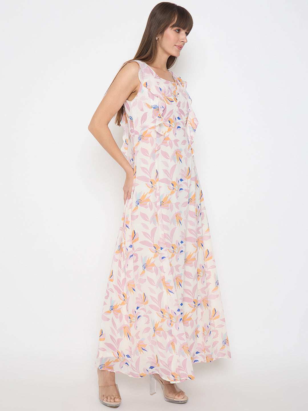 MADAME LADIES WESTERN MIDI M4S13707A 1 OFF WHITE