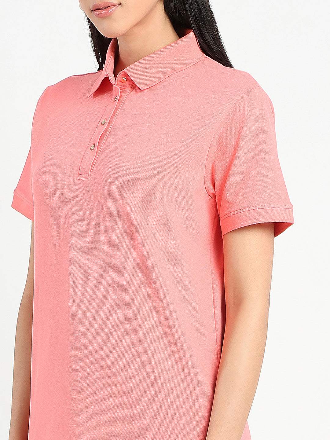MADAME LADIES WESTERN TOP H/S M5S11406 999 CORAL