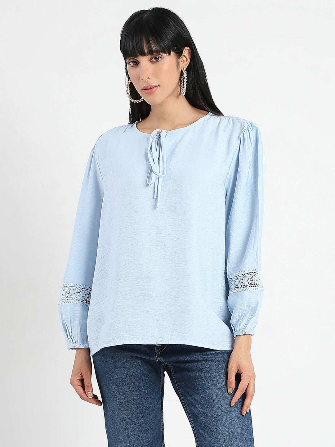 MADAME LADIES WESTERN TOP H/S M5S18703 290 L