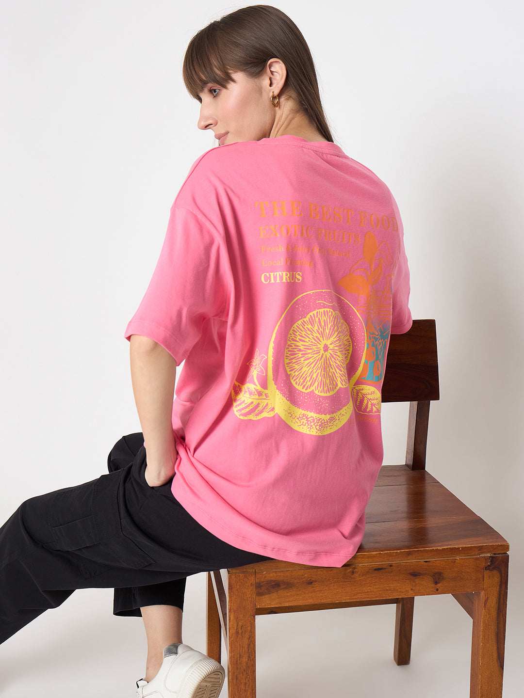 MADAME LADIES WESTERN TOP H/S M5S11283 031 PINK