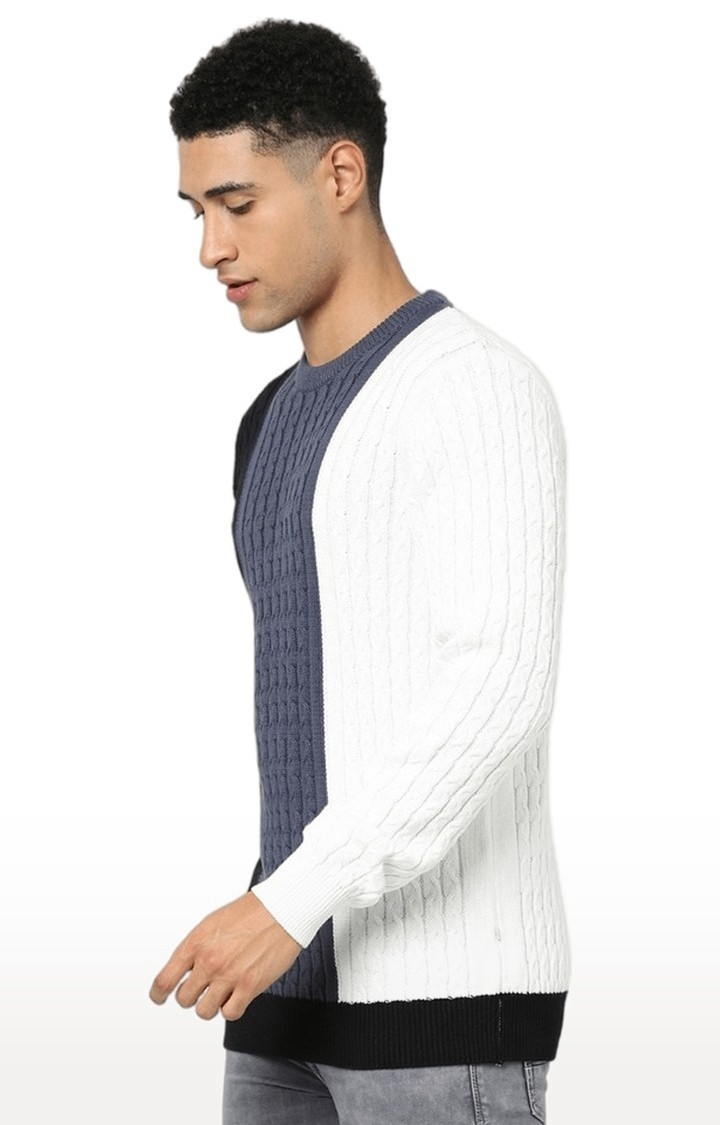 Men's Multi Colourblock Sweaters