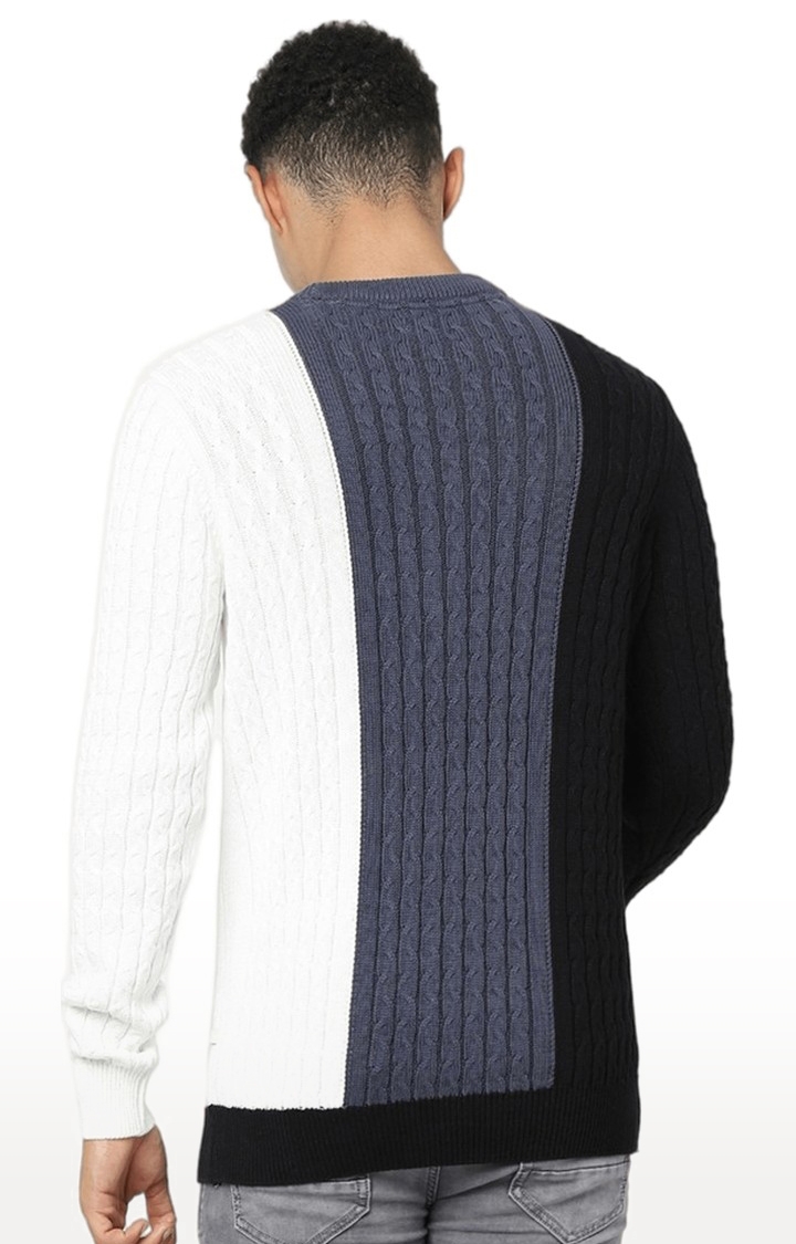 celio | Men's Multi Colourblock Sweaters 4