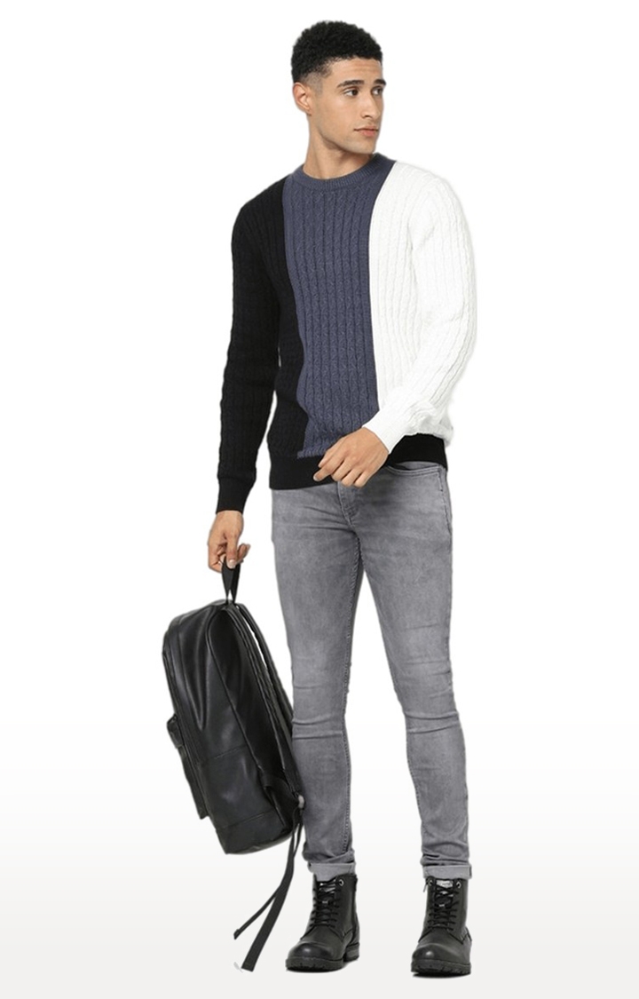celio | Men's Multi Colourblock Sweaters 2