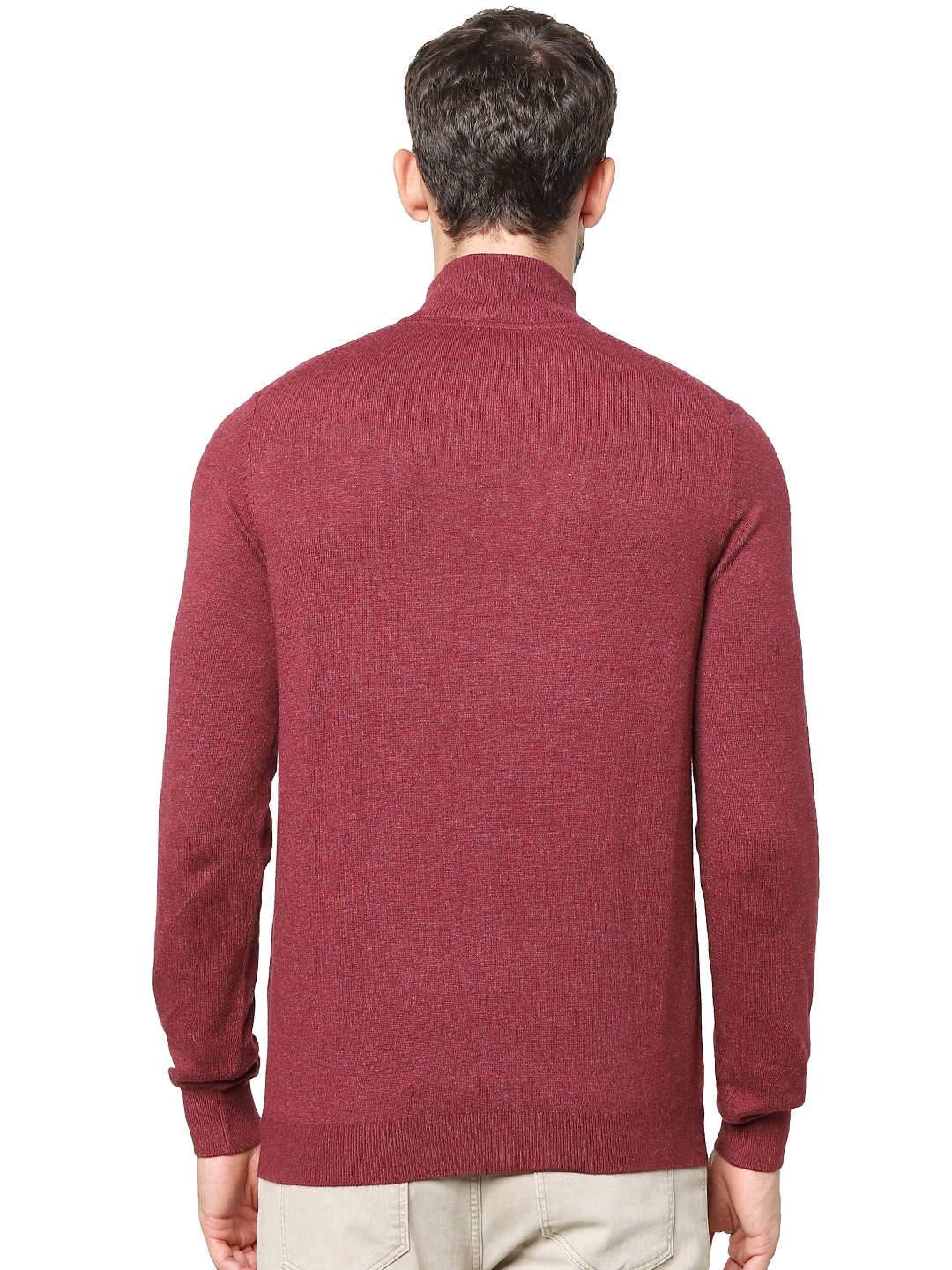 celio | Men's Burgundy  Sweaters 3