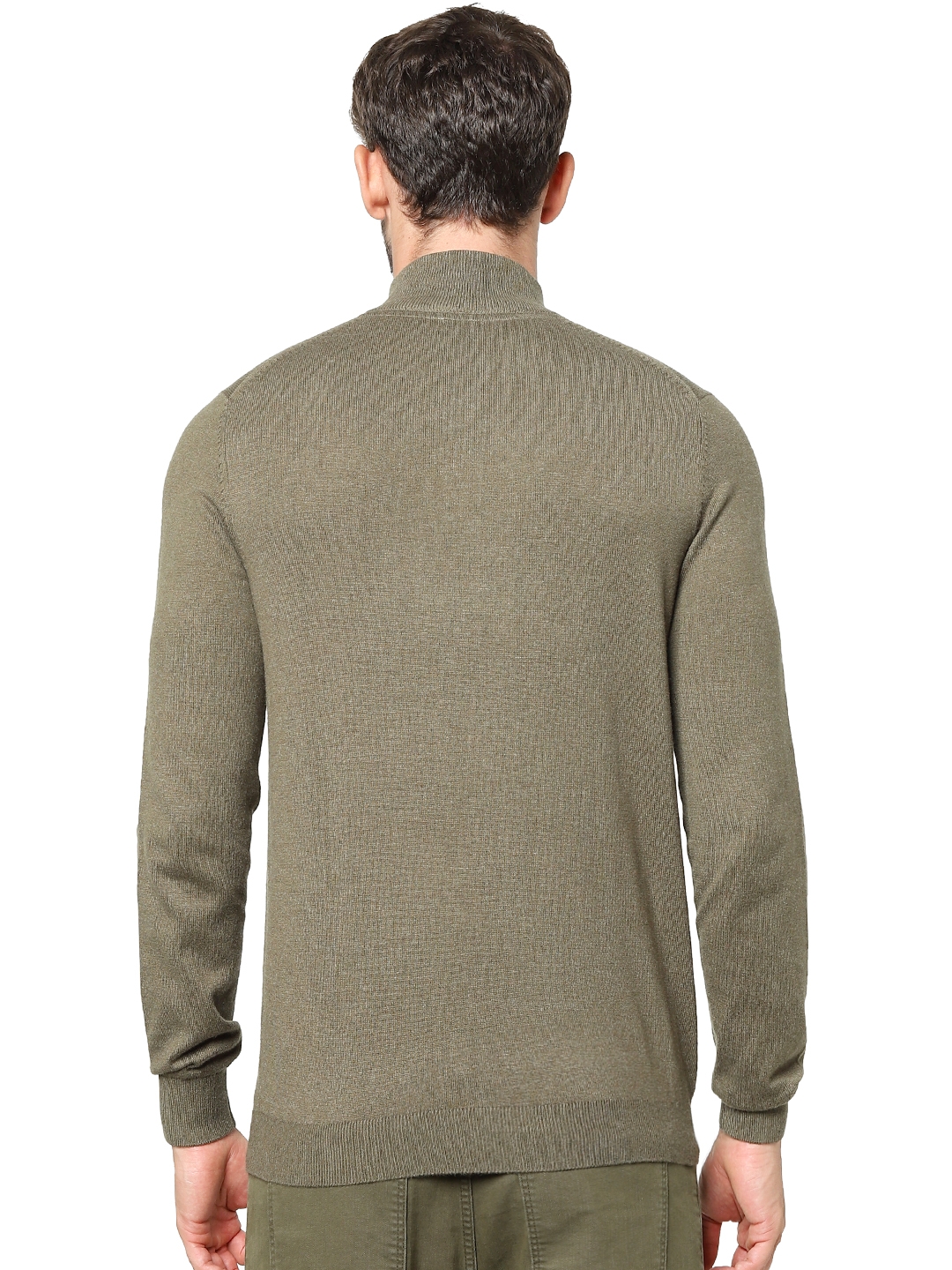 celio | Men's Green  Sweaters 3