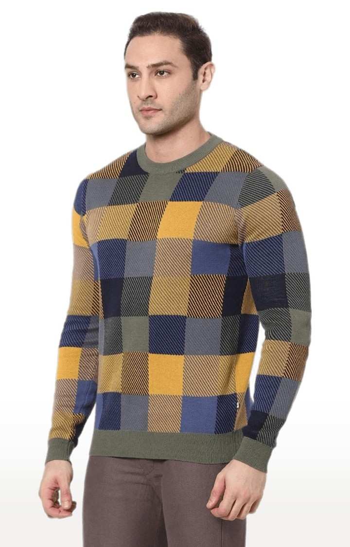 Men's Multi Checked Sweaters