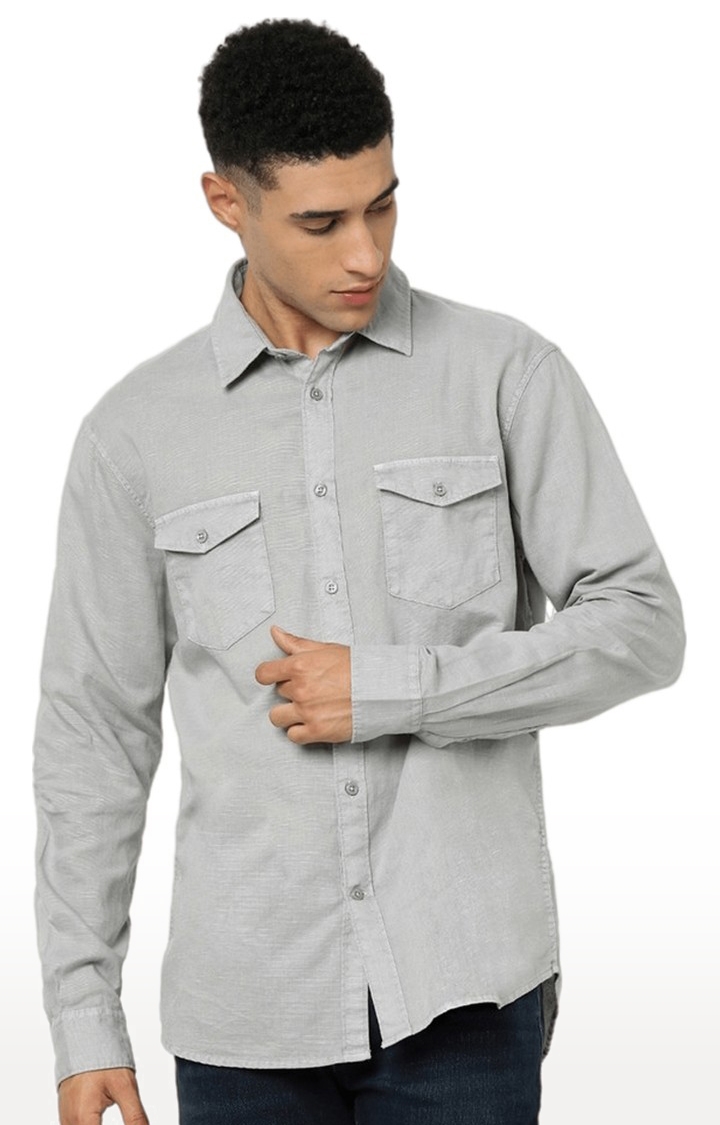 Buy Mens Denim Shirt with 2 Pocket Collection Wholesale 2024