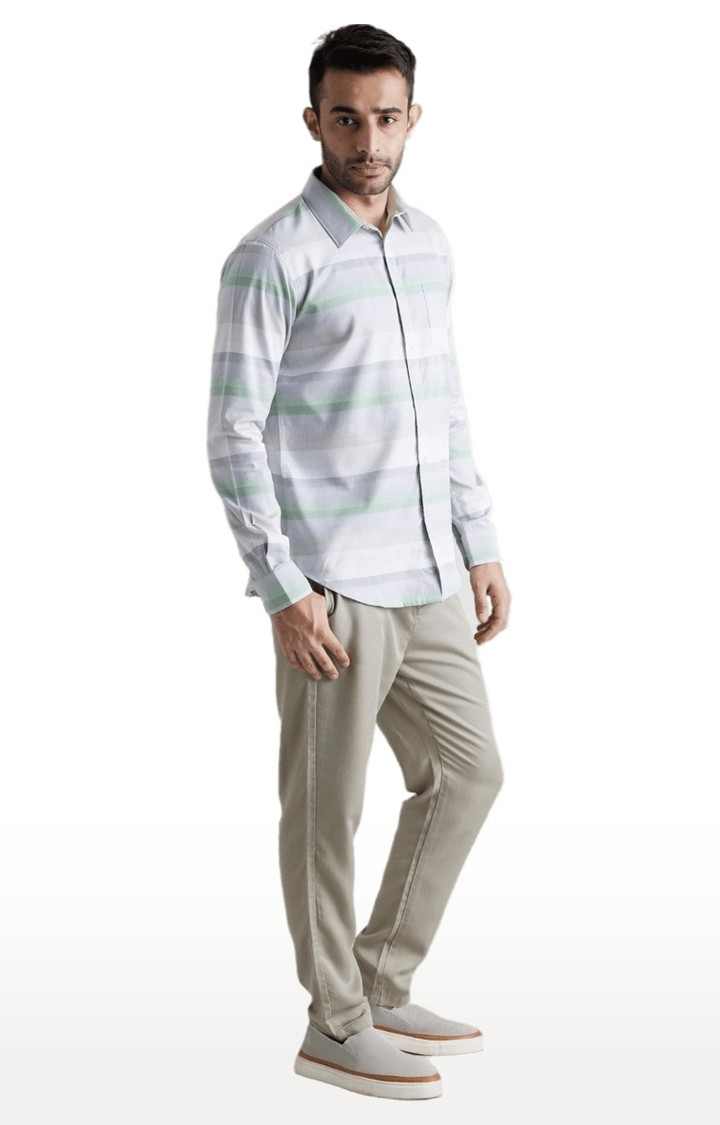 Men's Multi Striped Casual Shirts