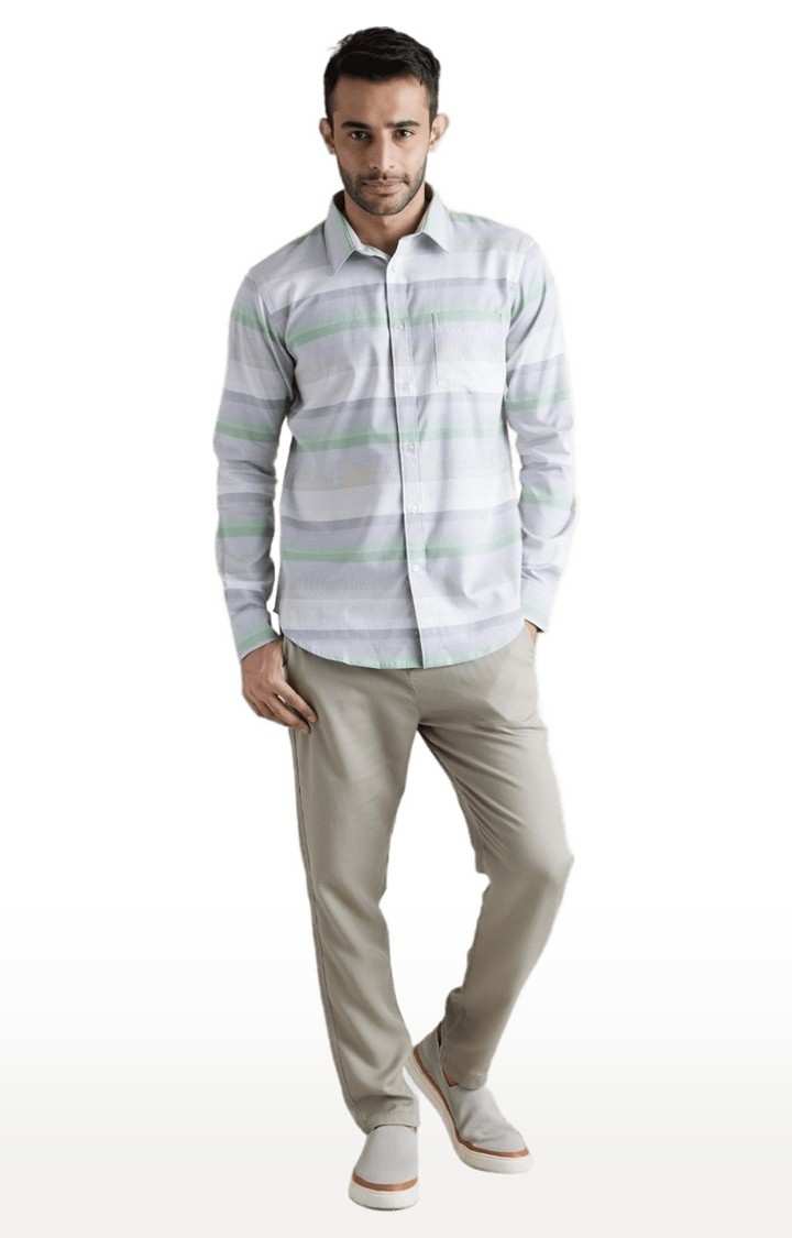 Men's Multi Striped Casual Shirts