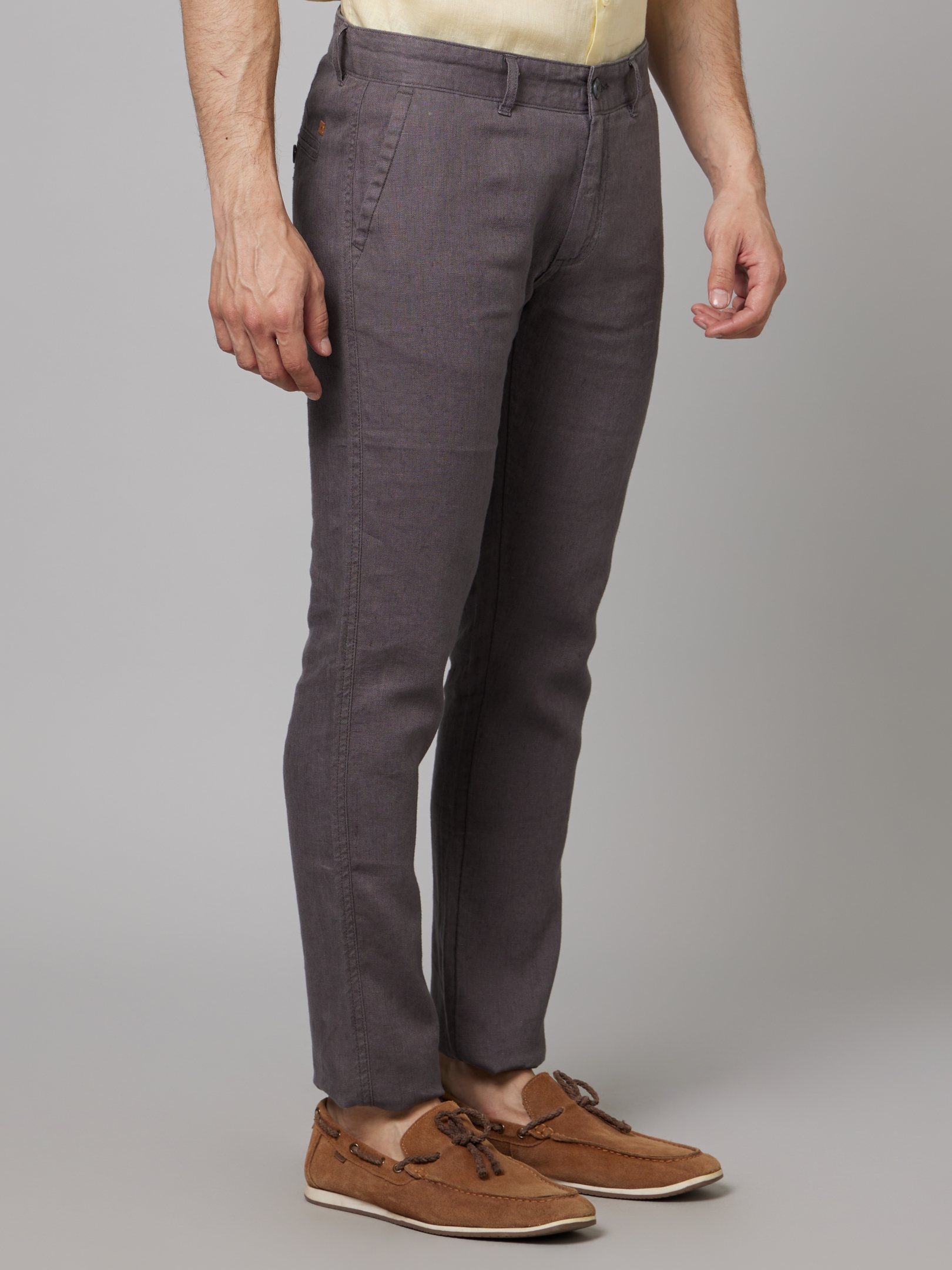 Buy Off-white Trousers & Pants for Men by Celio Online | Ajio.com