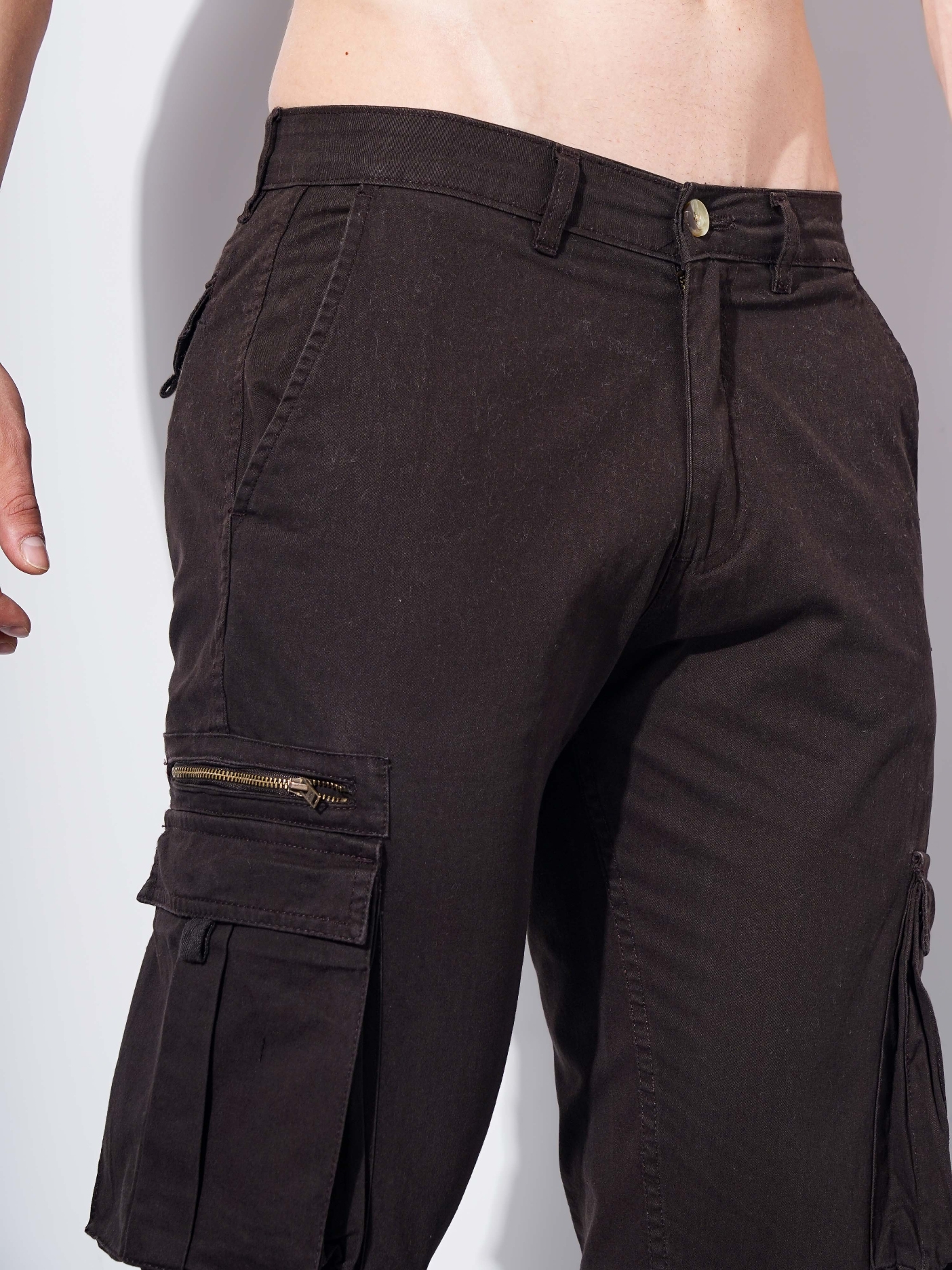 CELIO Mens Straight Cargo Trousers W34 L32 Beige Cotton | Vintage &  Second-Hand Clothing Online | Thrift Shop
