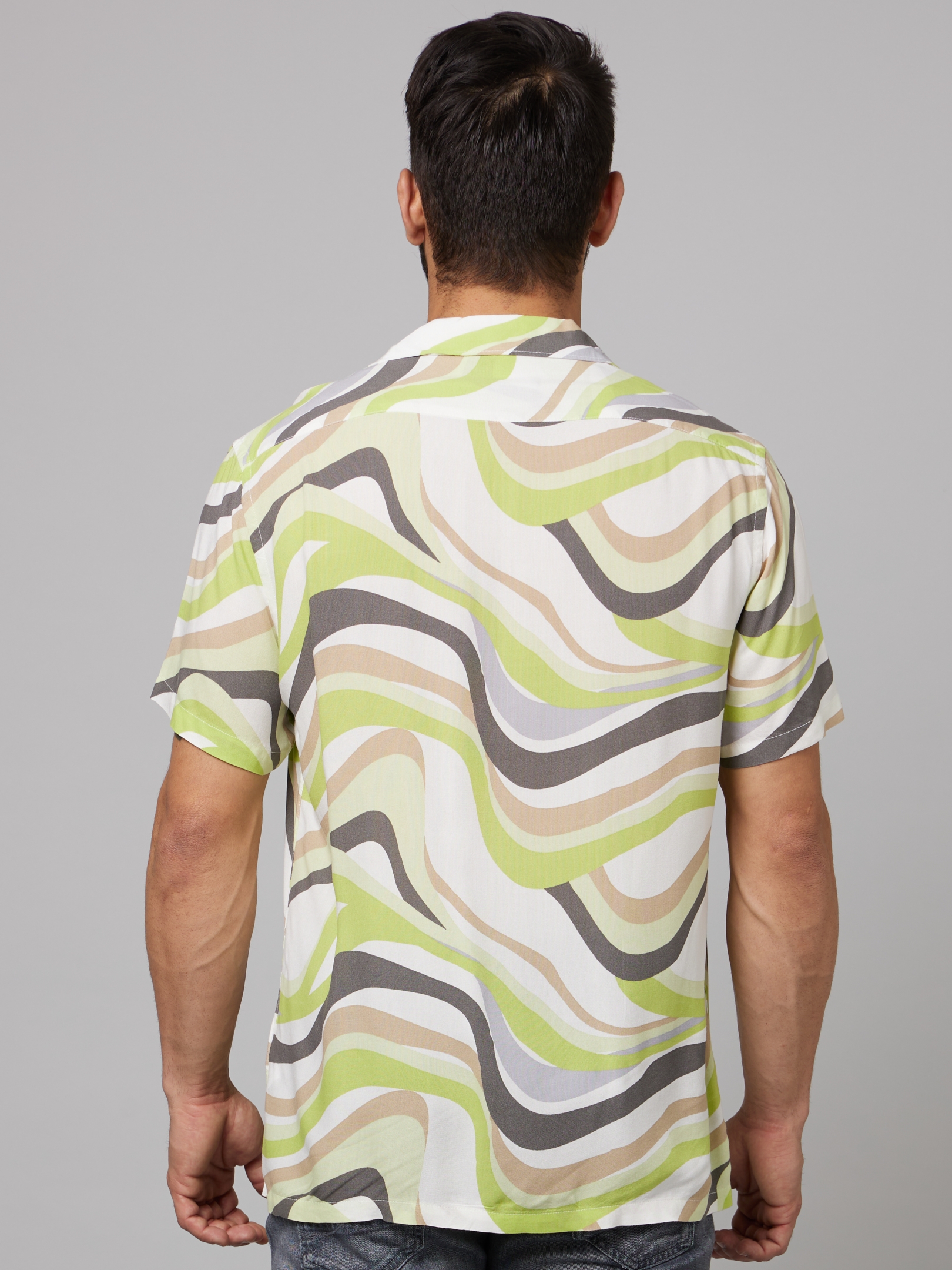 celio | Men's Multi Printed Casual Shirts 1